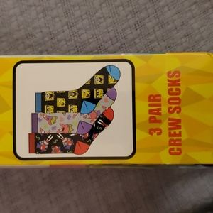 NEW Spongebob Crew Socks